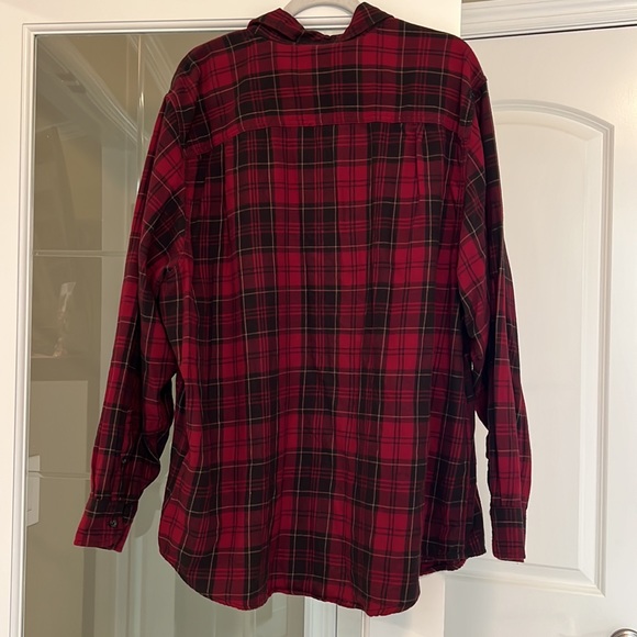 Faded Glory Red Flannel - Picture 2 of 2